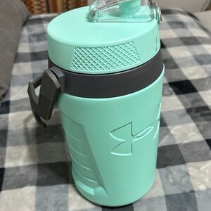 Under Armour Mint and Gray Water Bottle